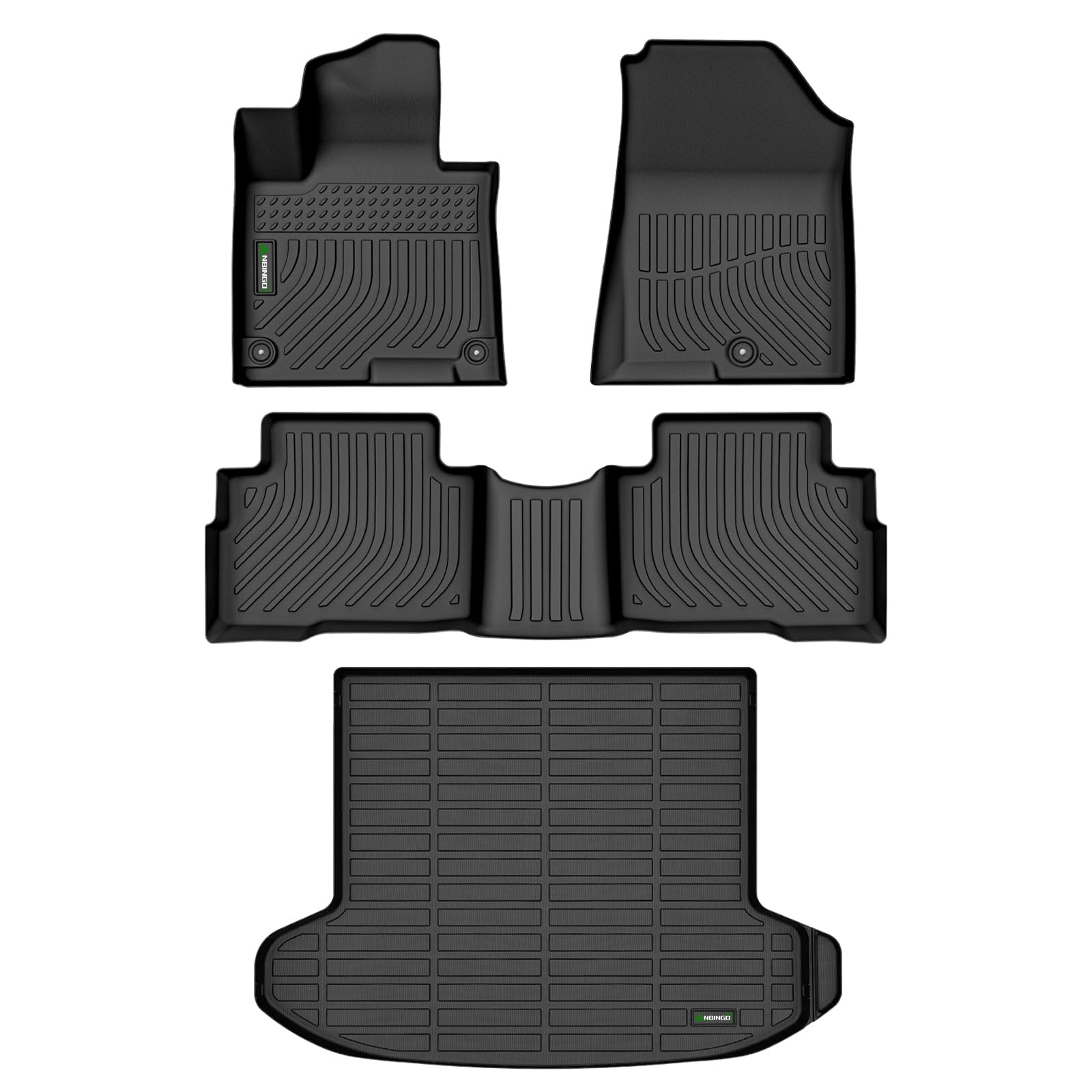ANBINGO®Floor Mats Fit for Kia Sportage Hybrid 2023-2025 All Weather Mats for Kia Sportage Hybrid TPE Car Matt Rugs for Sportage Hybrid Rubber Trunk
