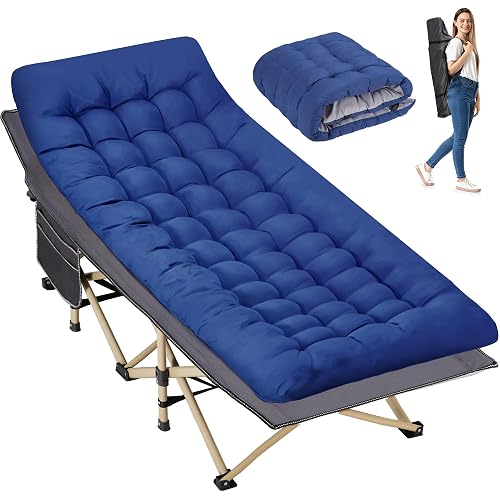 Candockway Folding Camping Cot Mattress Adults product photo (Camp Furniture) — ScooterReviewPro review