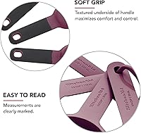 Vista 3 de KitchenAid Juego de tazas medidoras y cucharas, remolacha, 9 piezas