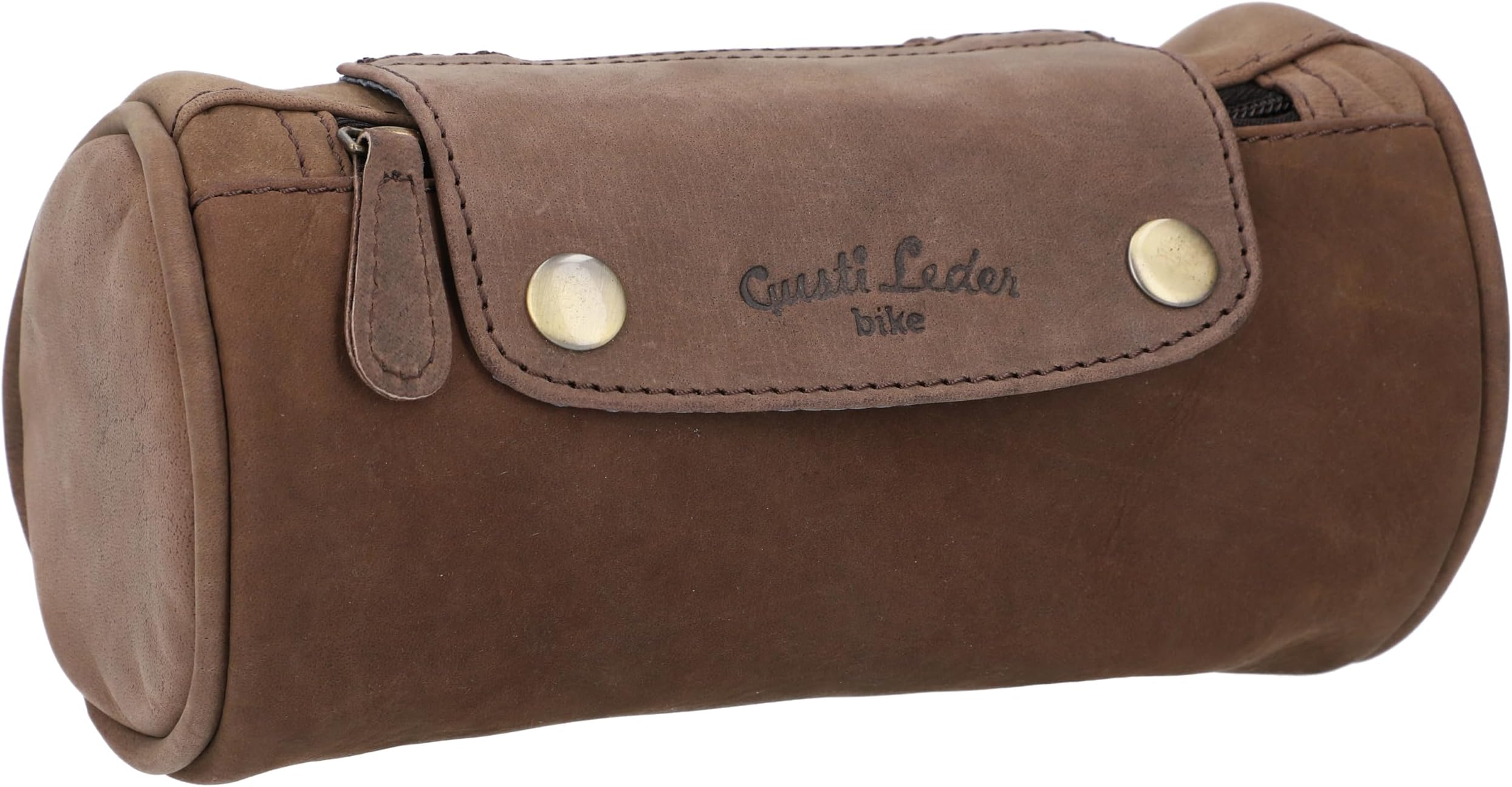 Gusti Leather Bicycle Bag - Judith A. Luggage Bag Handlebar Bag Saddle Bag Leather Bag Dark Brown Women Men Vintage Brown