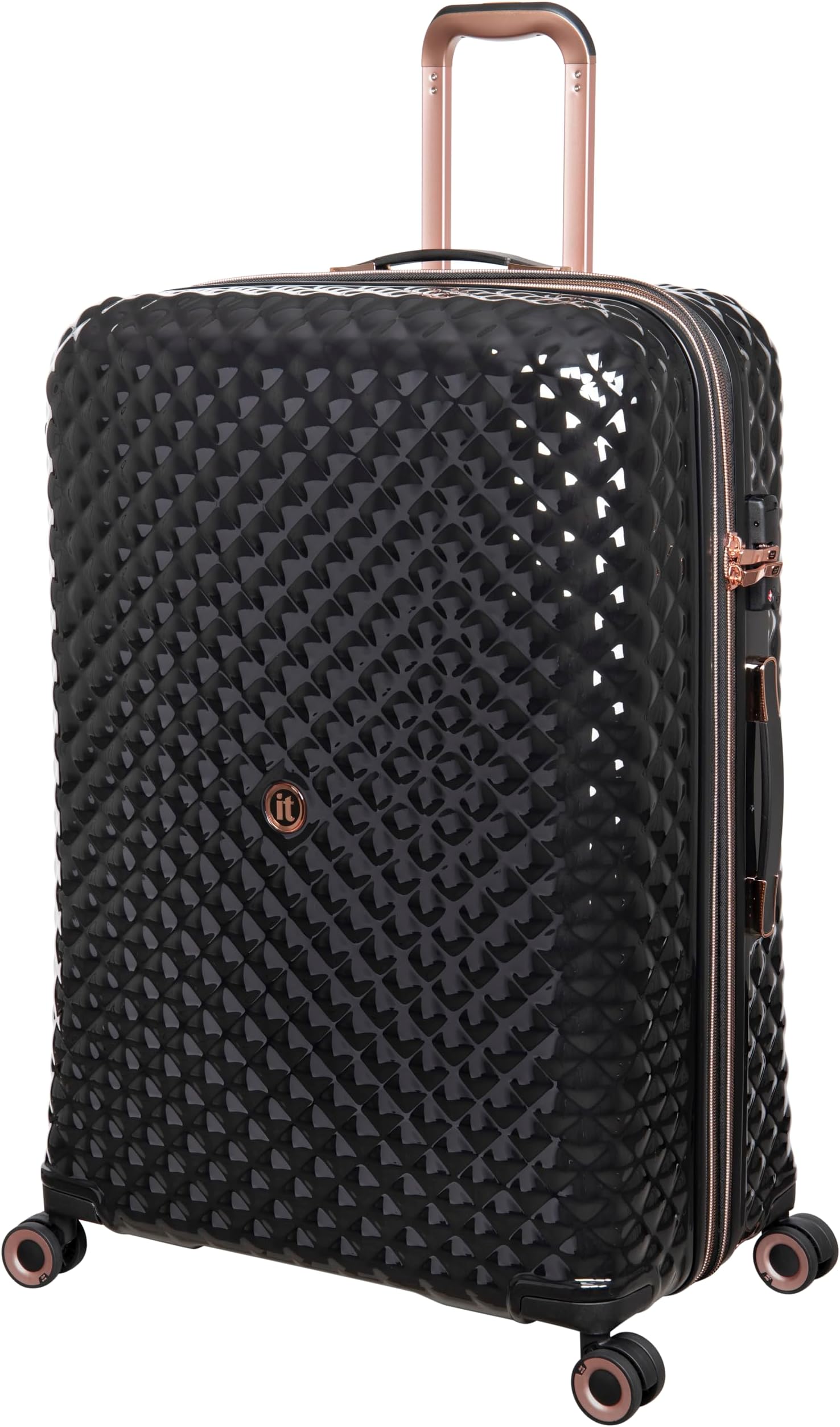 Glitzy 31" Hardside Checked 8 Wheel Expandable Spinner