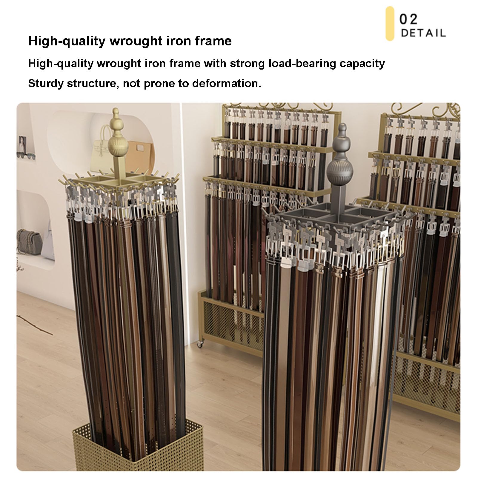 Cintura sciarpa cravatta Rack ,Espositore commerciale della borsa della sciarpa,Organizzatore banco di mostra dell'armadio degli uomini metallo ,Gioielli Collane Organizzatore Scialli borsa scaffale