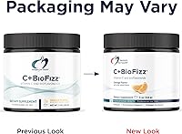 Vista 6 de Designs for Health C+BioFizz - Polvo de bebida con vitamina C efervescente de alta potencia con bioflavonoides, apoyo inmunológico + antioxidante