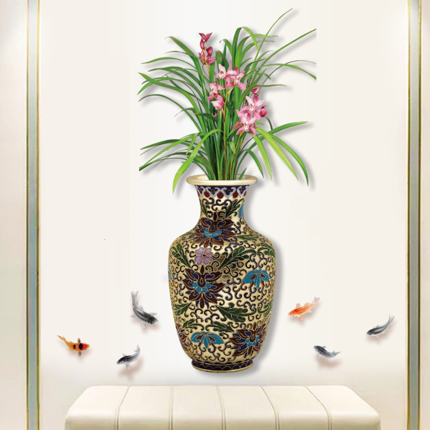 JAAMSO ROYALS 3D Stickers for Walls of Home, Wall Sticker for Living Room, Wall Stickers for Home, Wall Painting Stickers, Living Room Wall Stickers, Wall Stickers for Bedroom Big Size (60 x 90 CM) (B0965L7ZF3) Amazon Price History, Amazon Price Tracker