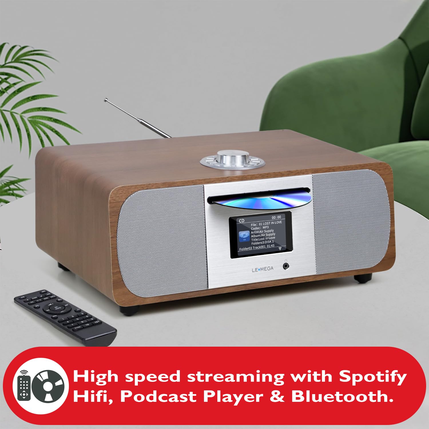 Amazon.com: Lemega M5P Upgrade Internet Radio with CD Player