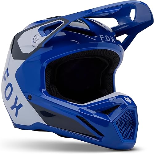 Vista 8 de Fox Racing Casco de motocross unisex V1 Emoción roja fluorescente
