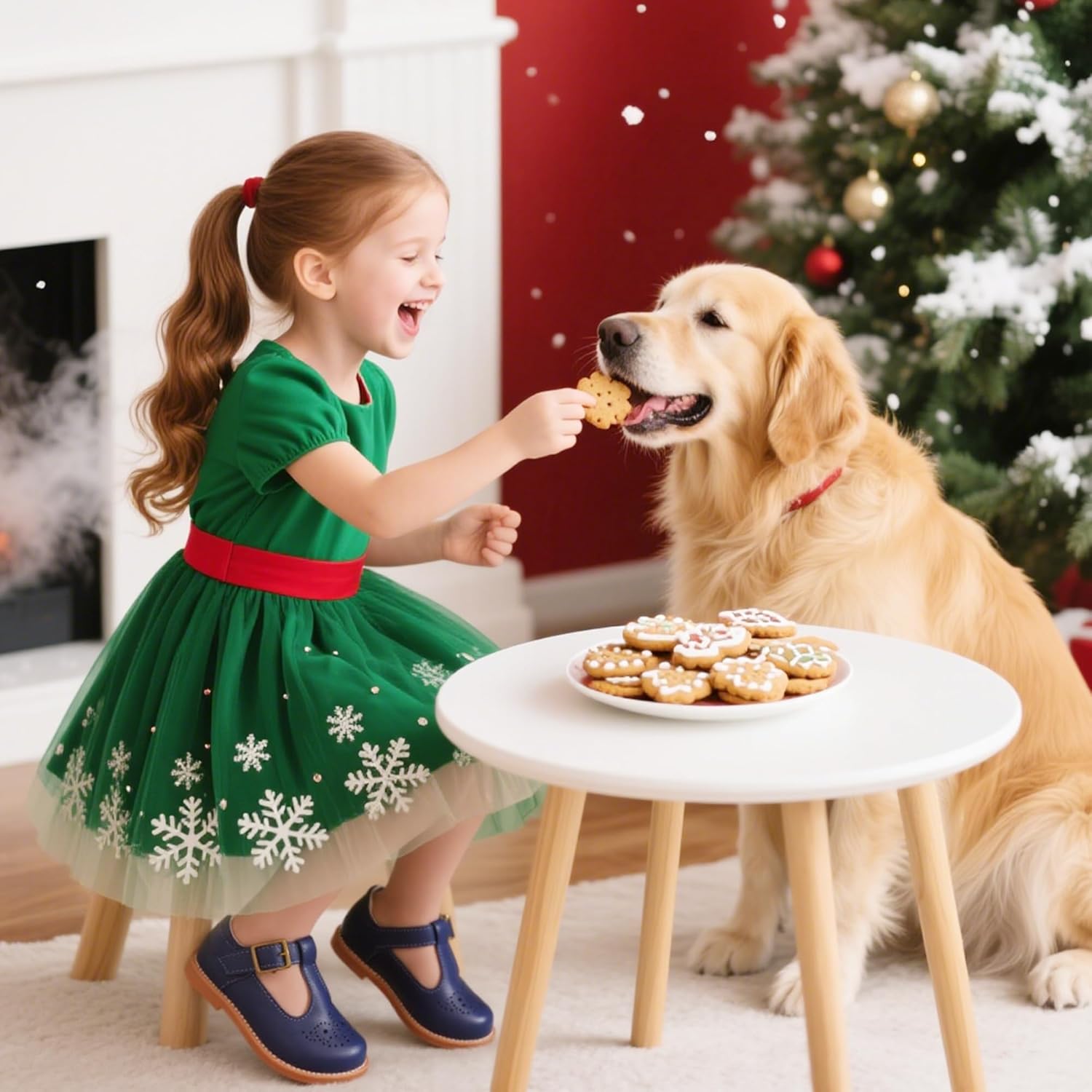 Kiderence Girls Flat Dress Shoes School Oxfords Mary Jane (Toddler/Little Kids) - Image 3