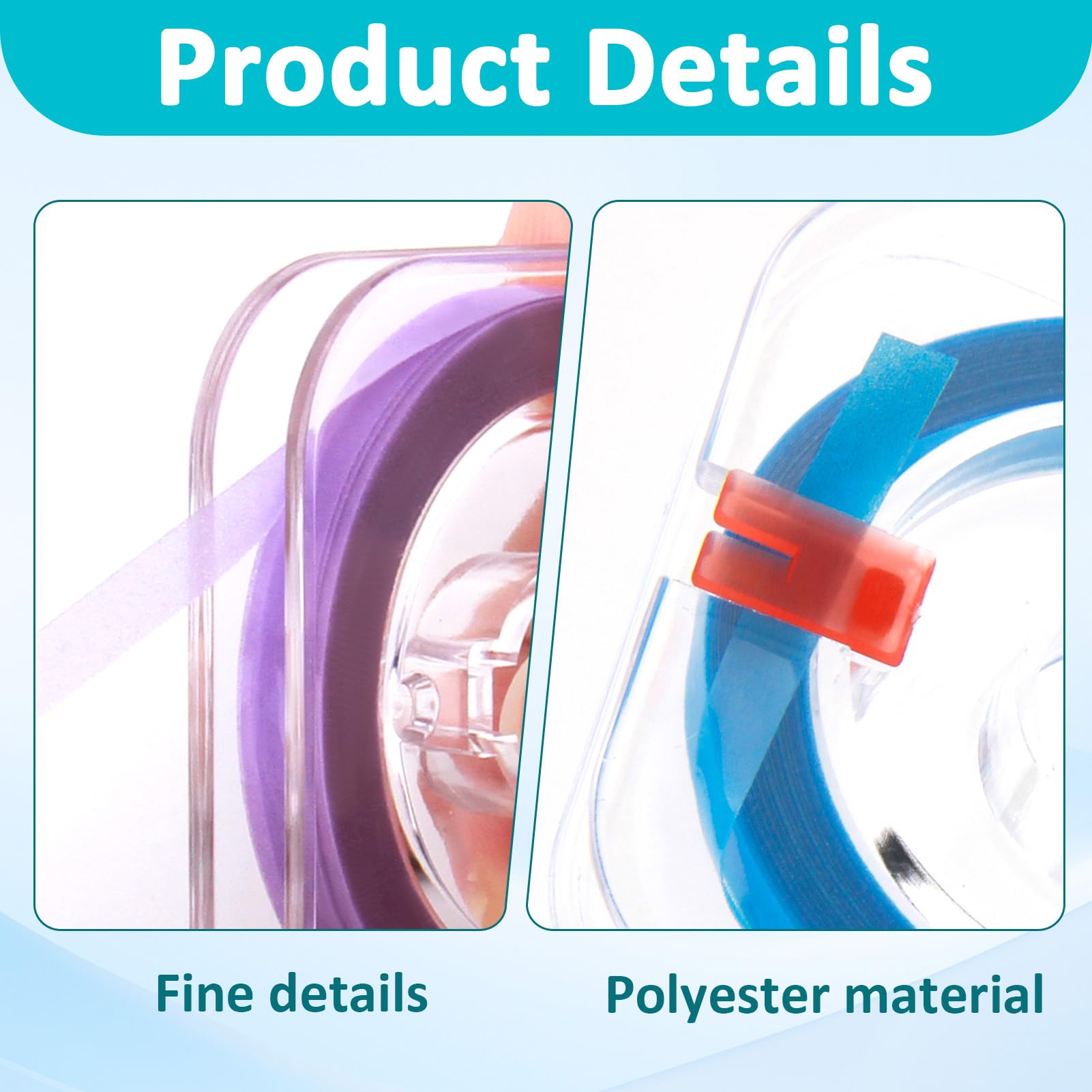Papel de lija dental 4 mm x 6 m para espacios interdentales y pulido de dientes
