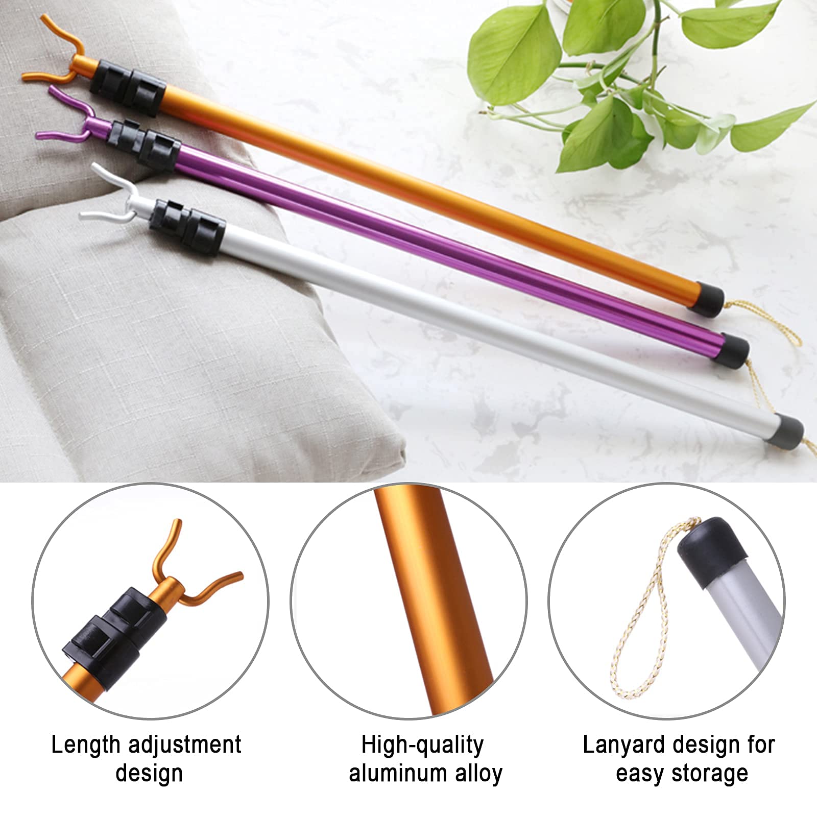 Étendoir À Linge Mural Rétractable En Acier Inoxydable Corde A Linge Antiderapante Portable