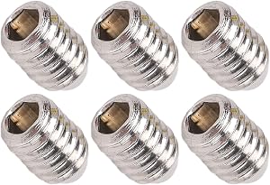 50Pcs Set Screw,M2 or M2.5 or M3 Hex Socket Head Cup Point Set Screws,Stainless Steel Allen Head Grub Screw Internal Hex Drive Headless Set Screw Assortment Kit Hardware Fasteners(M3x4)