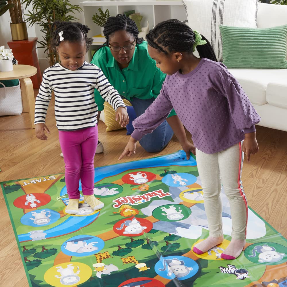 Hasbro Twister Junior Gra dla Dzieci, Wielokolorowy, Od 3 lat