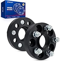 Vista 194 de KAX Espaciadores de rueda 4x4, adaptadores de espaciadores de rueda de 1" con pernos de 1/2" x20, diámetro del cubo de 59 mm, 2 piezas para Xpress