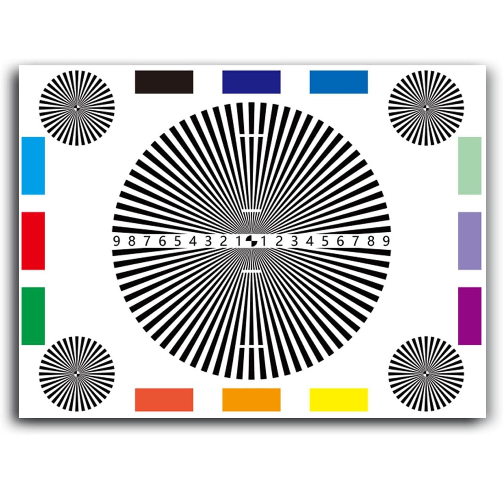 Kit de tarjeta de prueba de microajuste para solucionar problemas de enfoque en objetivos