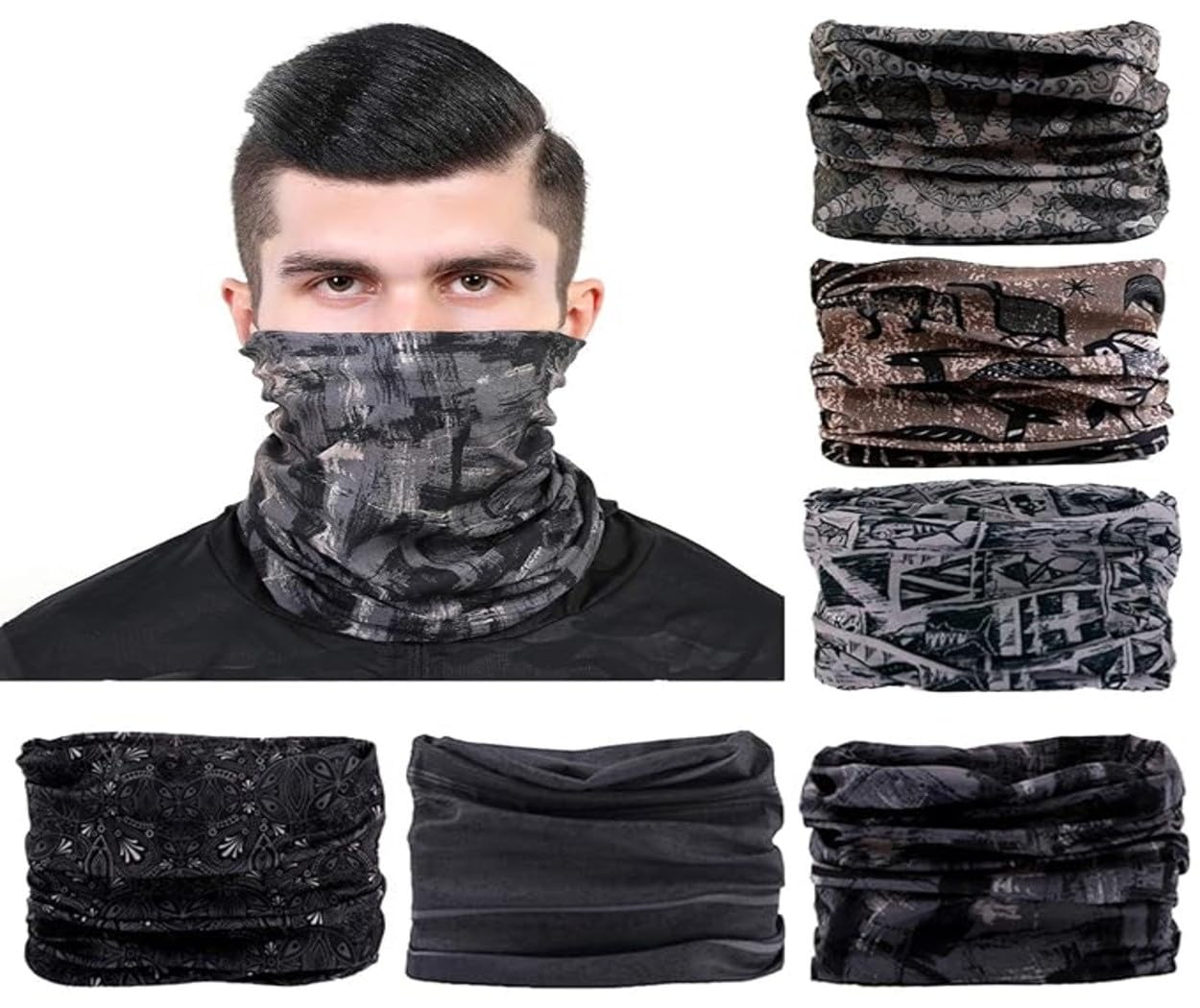 Neck Gaiter face mask Outdoor Headbands Tube Headwear Balaclava Magic Scarf Bandana for Fishing Yoga Running Motorcycling - Review, Price and Buying Guide