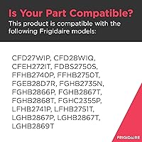 Vista 6 de Frigidaire 242093006 Kit de montaje de contenedores de cubo de hielo para refrigeradores, color blanco