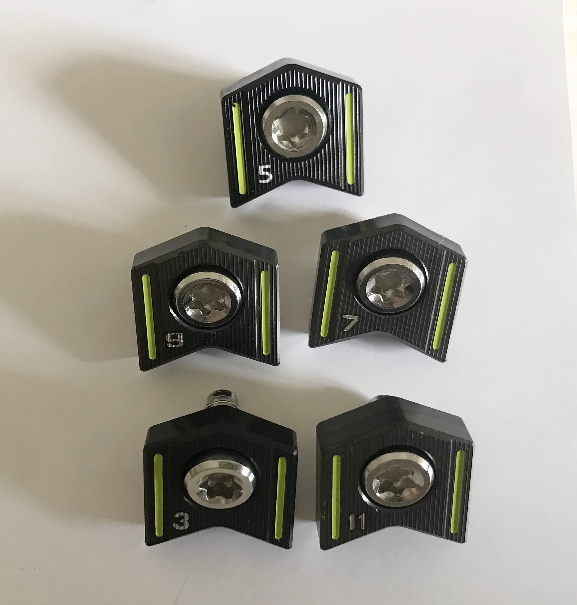 Dree 5X Golf Weight Screw Fit for Cobra King RAD Speed XB Fairway Wood FW Clubs 3g 5g 7g 9g 11g, Black