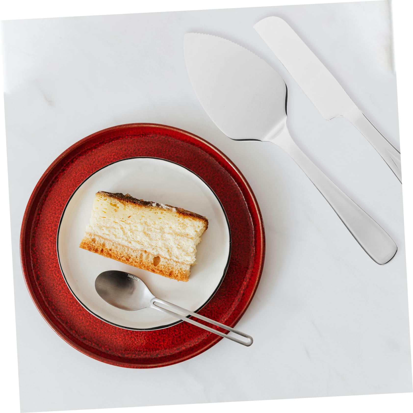 Ciieeo 5 Sets Kuchen Set Küche Kuchenspatel Hochzeitstortenschneider Spatel Party Kuchenheber Edelstahl Kuchenschneider Tortenheber Heimkochutensilien Kuchenschneiden Für