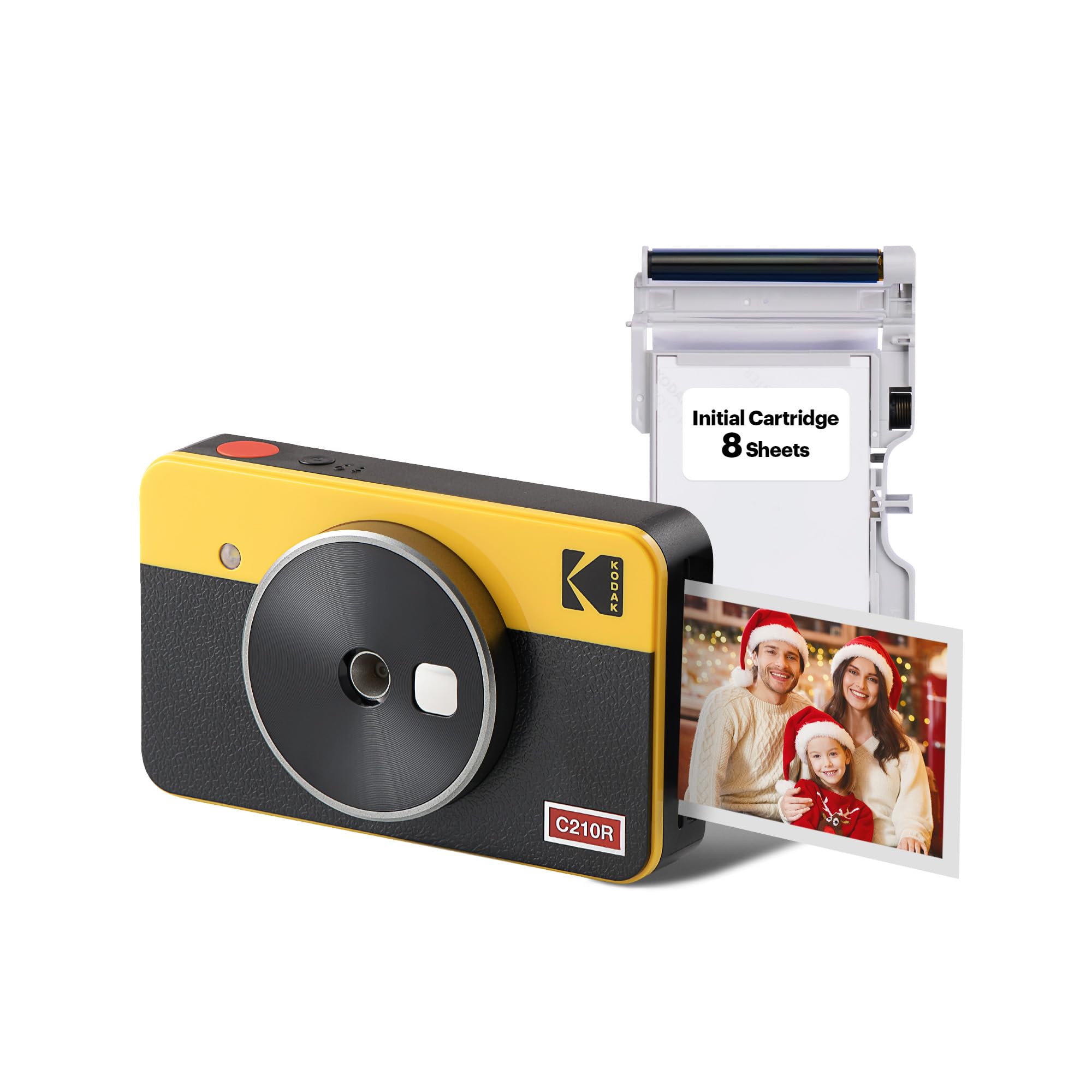 KODAK Mini Shot 2 Retro 4PASS 2-in-1 Instant Camera and Photo 