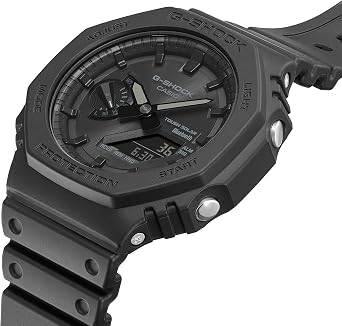 Casio unisex-adult G-SHOCK Bluetooth Tough Solar GA-B2100-1A1 Matt Black Mobile Link Analog-Digital Carbon Core Guard Construction Parallel Import