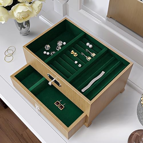 Miniatura 2 de VaryPaper Rollo de fieltro de tela de terciopelo verde oscuro autoadhesivo de 15.7 x 78.7 pulgadas, forro de cajón de terciopelo para tocador,