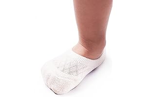 Cozy and Comfortable No-Show Socks for Toddlers