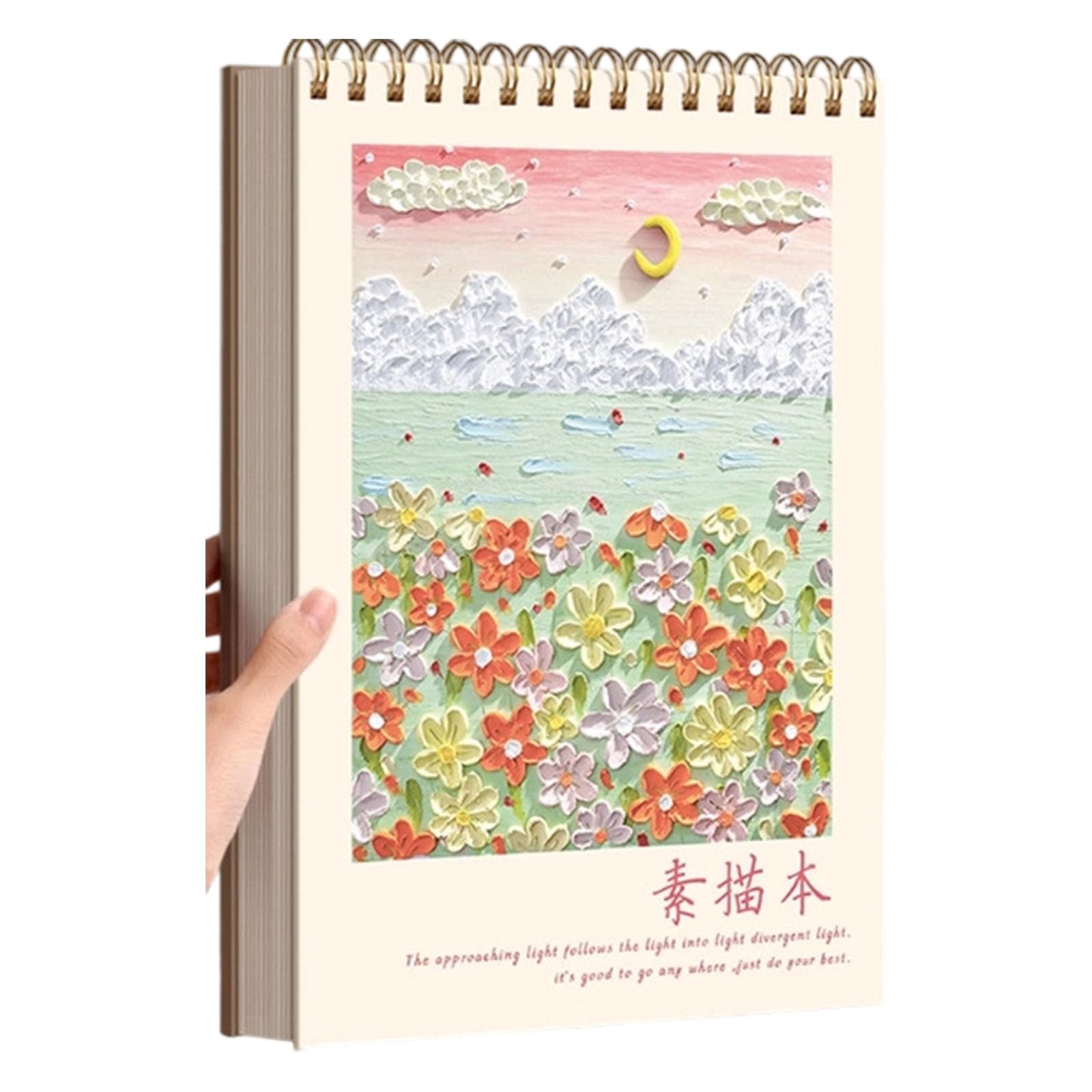 Hsioluted B Sketching Pad Professional Sketch Ook For Artists With Thick Paper For Colored Pencils Watercolor Markers For Artists