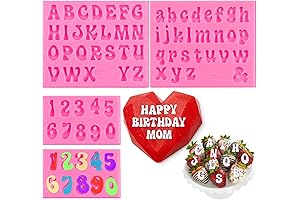 Letter Chocolate Molds for Breaking Hearts