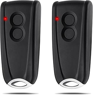 pepape 2 Stück Garagentoröffner Fernbedienung für EcoStar Handsender RSC2-433 RSE2-433, mit Metallboden, Kompatibel mit Hörmann Garagentorantrieb Liftronic 500/700/800, Portronic D2500/D5000/S4000