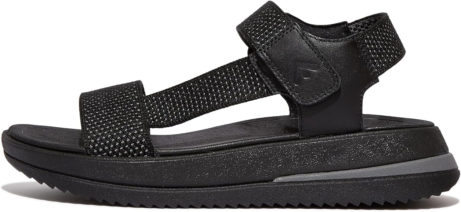 FitFlop Women's, Surff Art-Webbing Back-Strap Sandal
