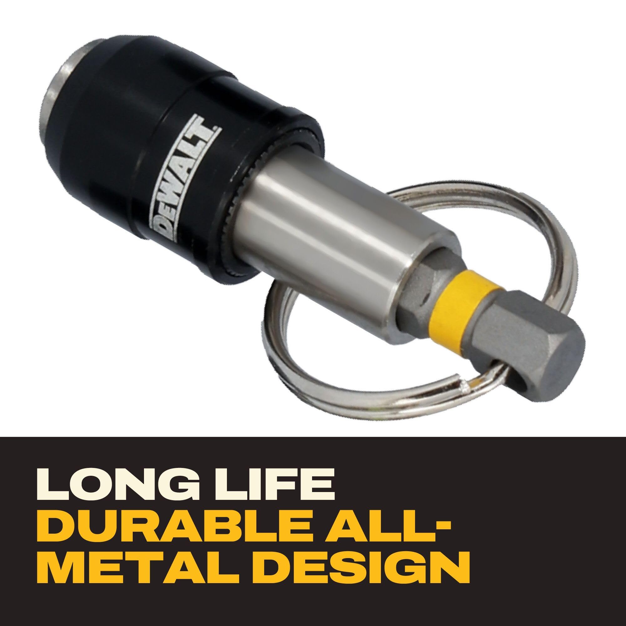 DEWALT Bit Holder Keyring - Organize Your Bits! -5 DEWALT Bit Holder Keyring - Organize Your Bits! -5