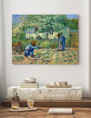 Vista 30 de DECORARTS - Almond Blossom Tree - Vincent Van Gogh Art Reproduction. Giclee Canvas Prints Wall Art for Home Decor 30x24