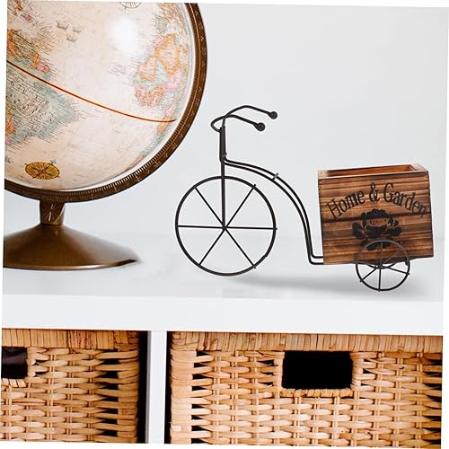 Vista 5 de Yardwe Caja de adorno de madera para manualidades