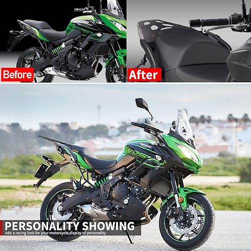 Miniatura 4 de Portaequipajes trasero para motocicleta, soporte de acero para K-awasaki Versys 650 KLE650 Versys650 KLE 650 KLE 650 2016 2017 2018 2019 2020 2021