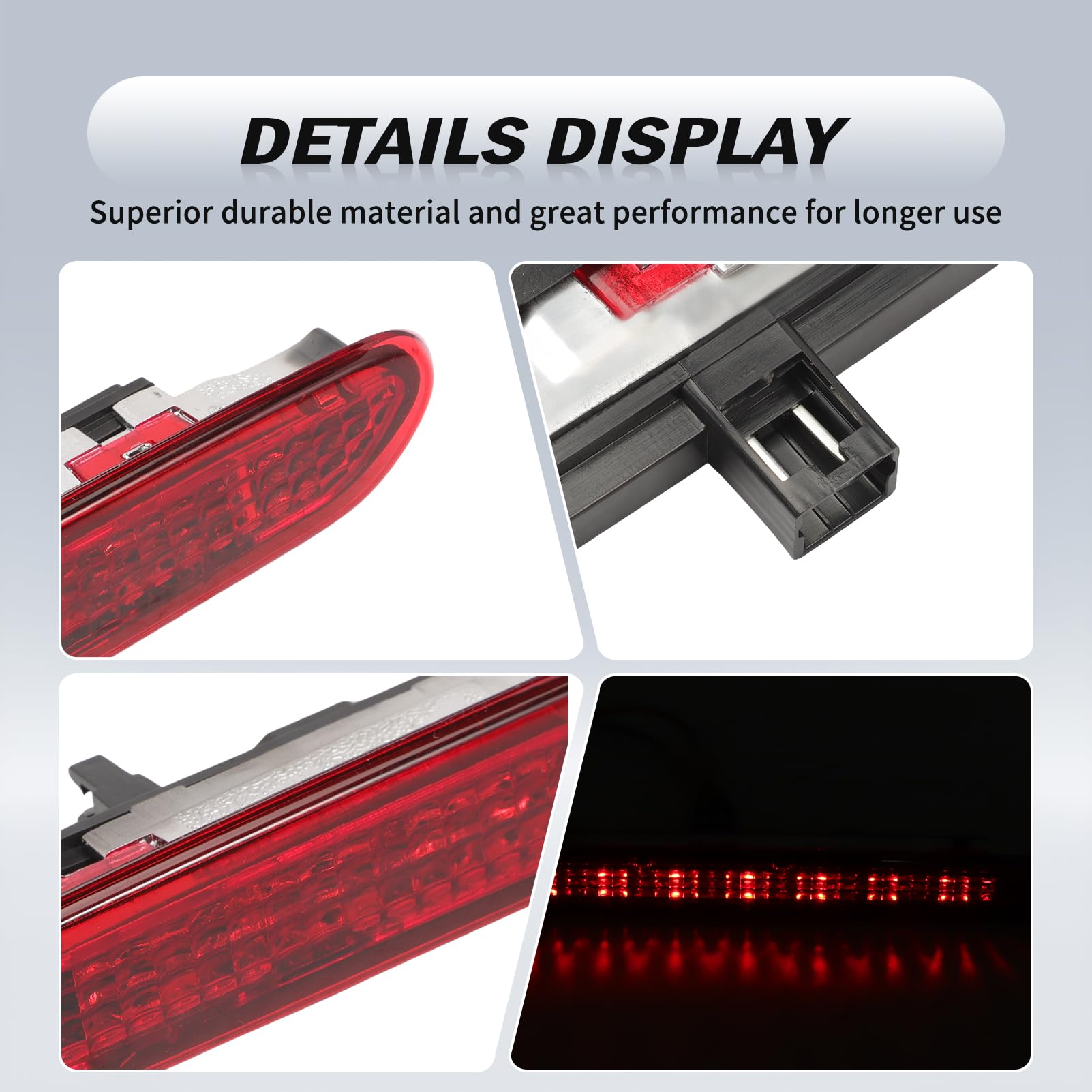 Terza Luce di Stop Posteriore Lampada di arresto per Grande Per Punto per Evo Per Ab-arth 2005-2018 Terza luce di stop OEM 51722247 51974522
