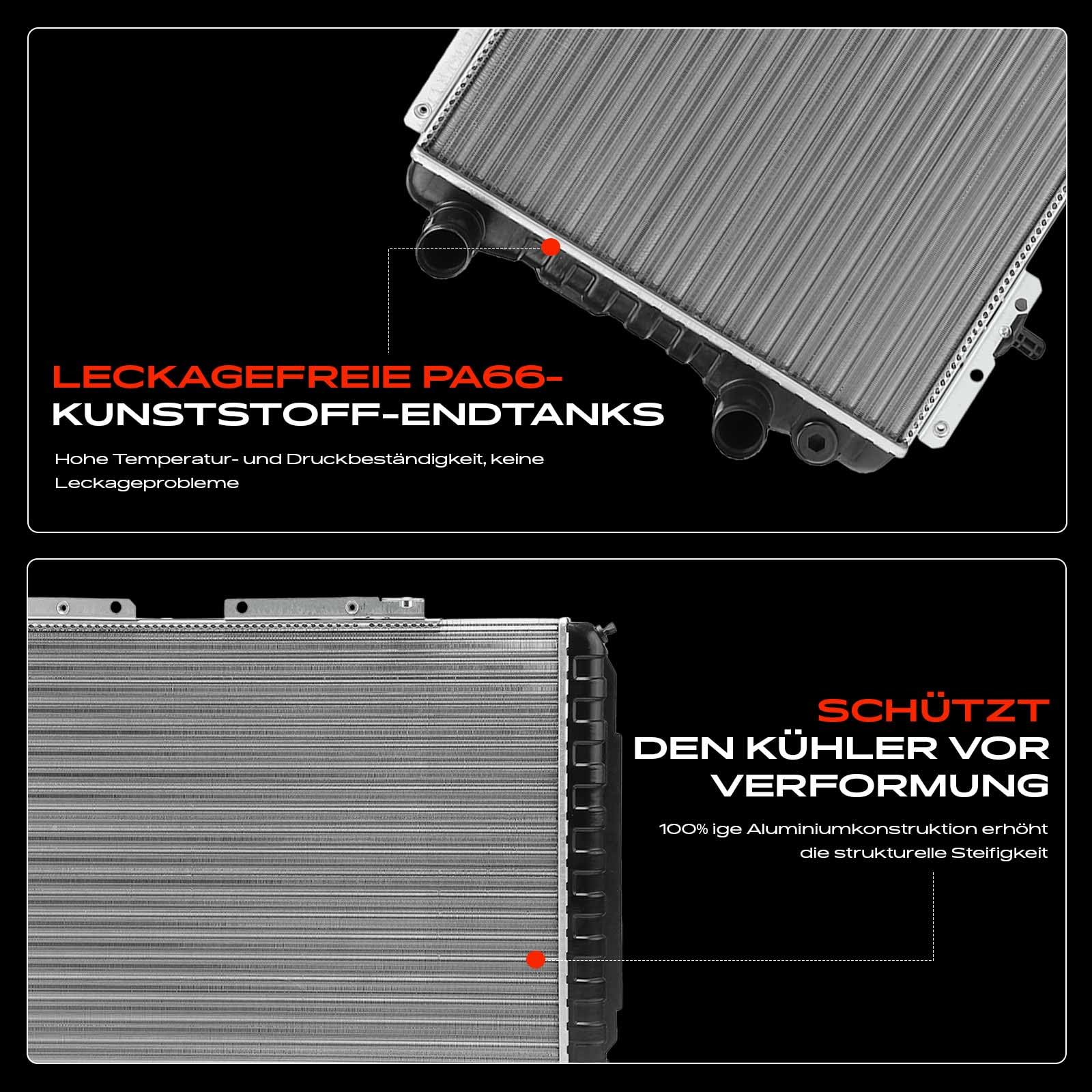 Frankberg Chłodnica wodna, chłodnica silnika, automatyczna skrzynia biegów, kompatybilna z Jumper 230P 1,9 l 1994-2002 Ducato 244 1,9L-2,8 l 1994-2006 Boxer 230P 1,9 l 1994-2002 Replace# 1307391080