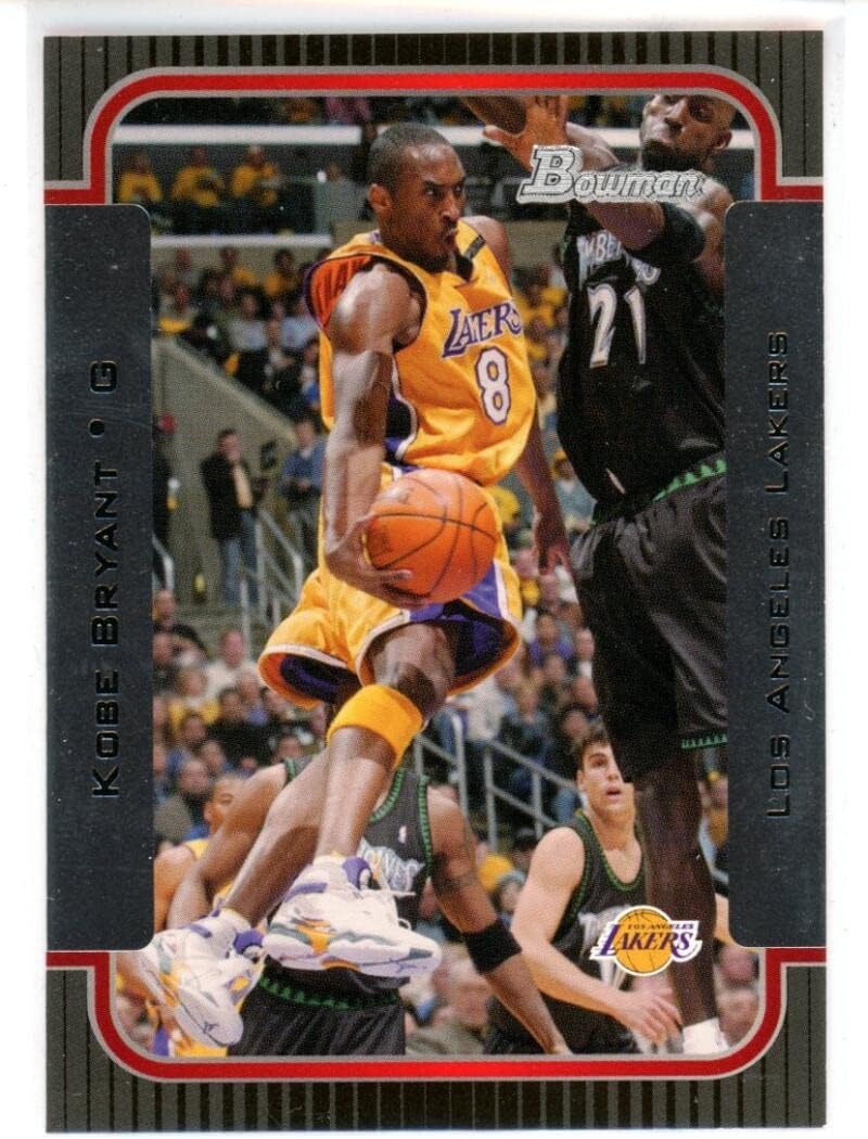 2003-04 Bowman #100 Kobe Bryant Los Angeles Lakers NBA Basketball Card NM-MT