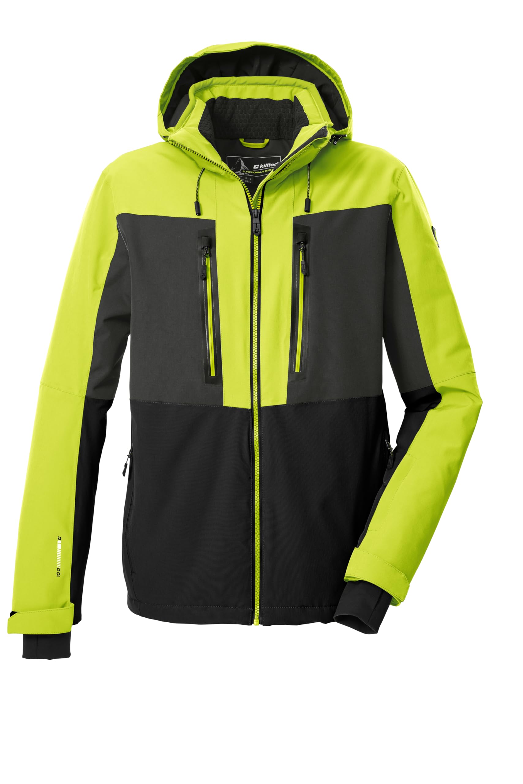 Killtec Herren Ksw 48 Mn Ski Jckt Skijacke/Funktionsjacke mit abzipbarer Kapuze und Schneefang