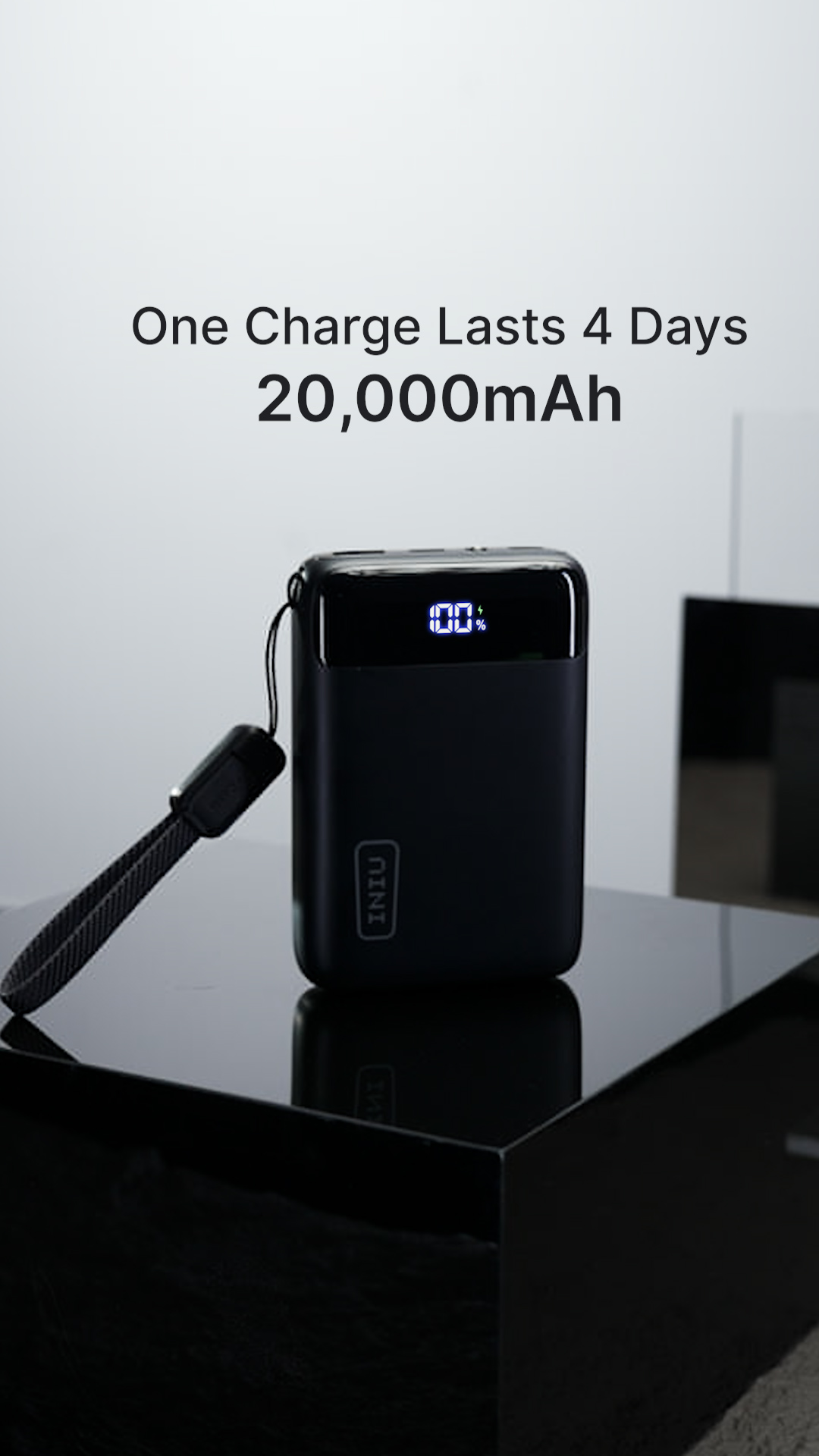 Power Bank INIU 20000mAh 22.5W: Ricarica Veloce PD3.0 QC4.0, USB C In/Out, Display Digitale, Garanzia 3 Anni - 4