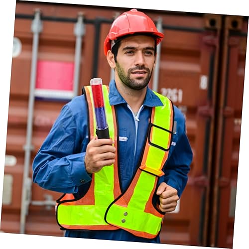 Miniatura 7 de Control de tráfico LED de doble color recargable Glow Stick para asistencia de estacionamiento, dirección de eventos y señalización de seguridad y