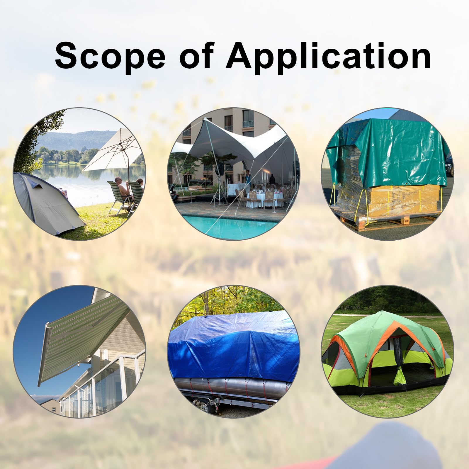 teepee tarp attachment binder clips