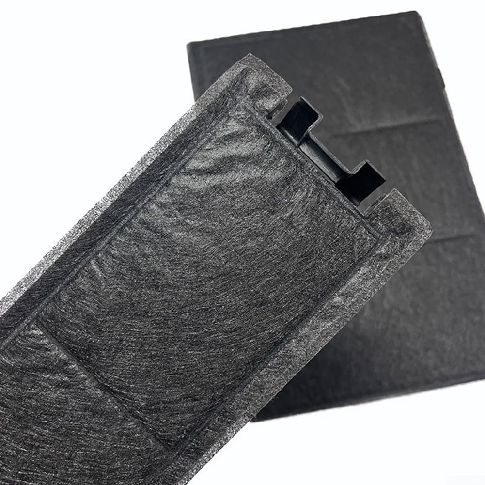 Confezione da 2 filtri a carbone attivo 250 x 90 mm per cappe da cucina