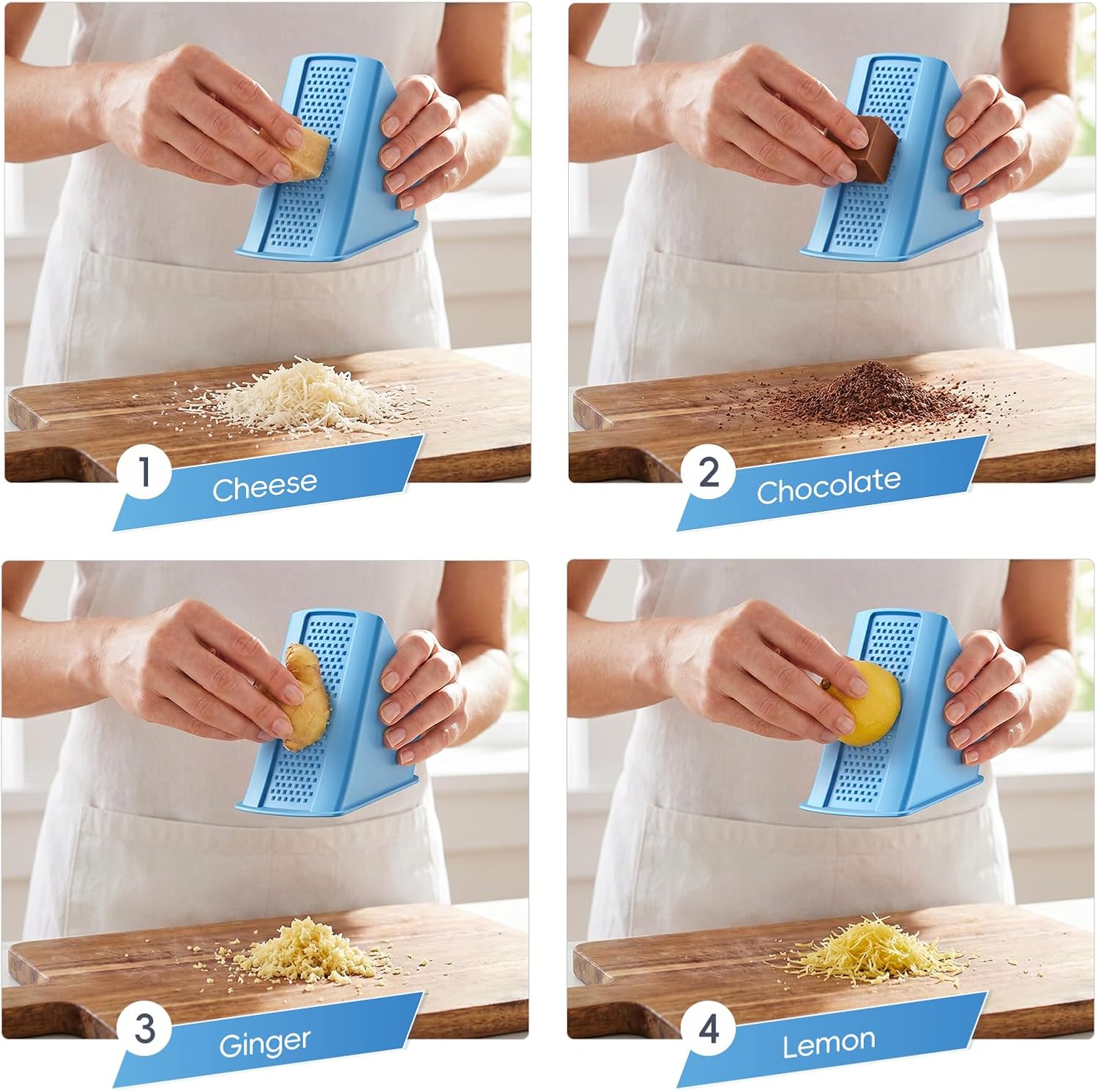 7-in-1 Safe Mandoline Slicer for Kitchen, Vegetable Slicer with Container