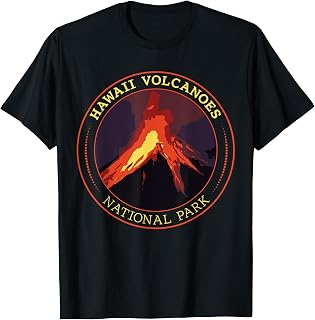 Hawaii Volcanoes National Park T-Shirt | Camping Hiking Tee T-Shirt