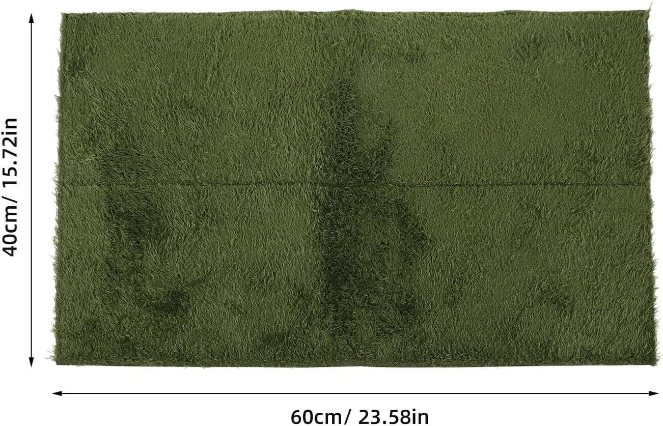 Reptile Carpet Mat Reusable Non-Toxic Substrate Liner for Tortoise Gecko Lizard Terrarium Bedding Washable Ground Mat for Cage