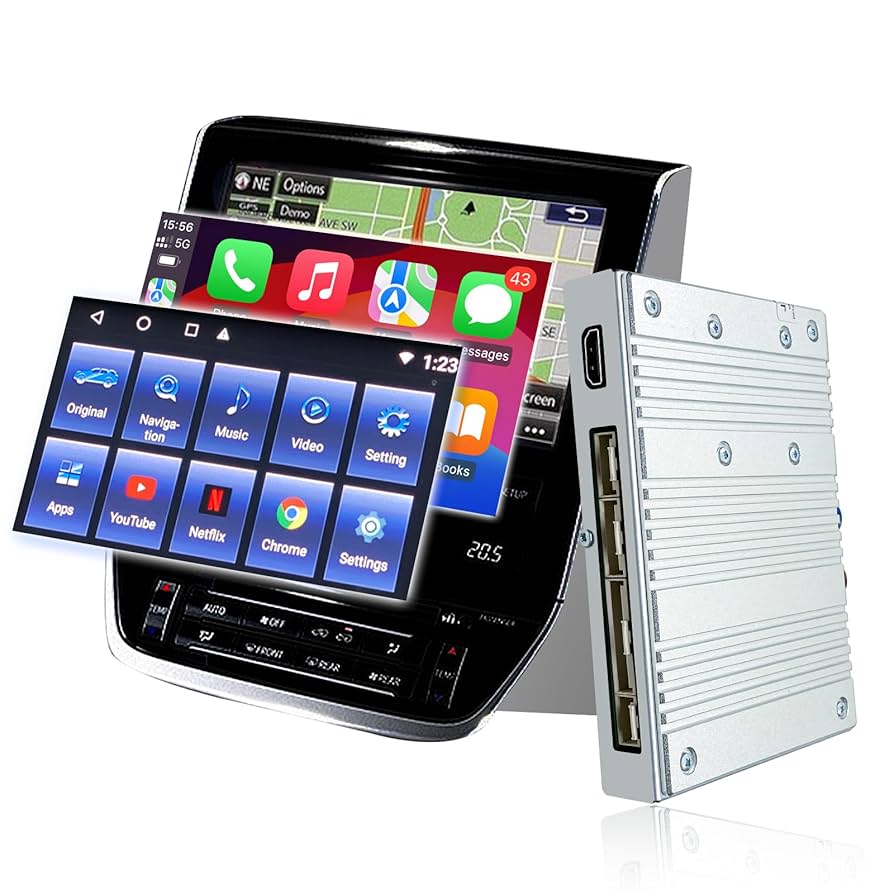 Apple - るーずぃー Amazon.com: AUTUVONE 128GB Android OS13 Decoder Retrofit Kit