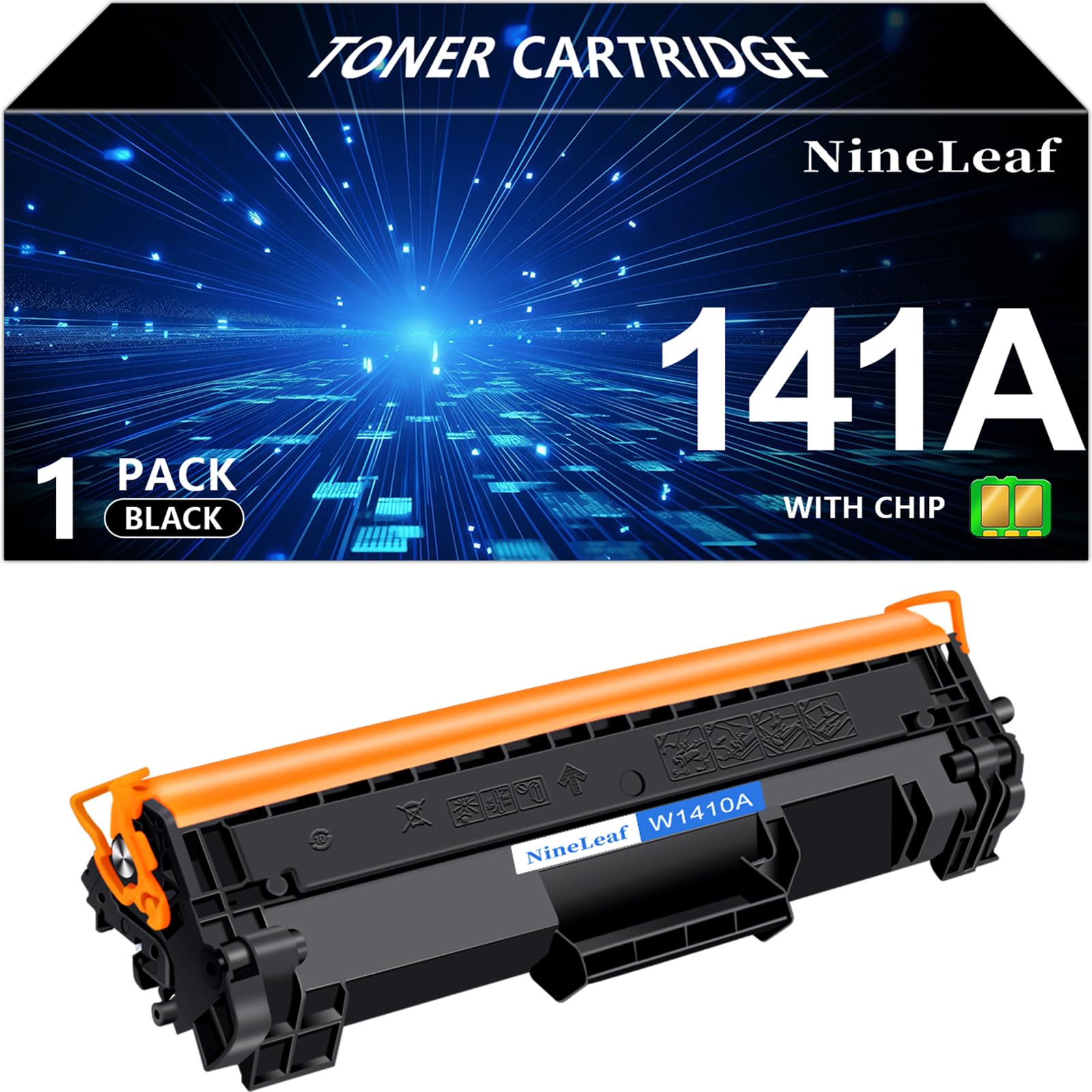 141a Toner Compatible Toner Cartridge Replacement for HP 141a Black LaserJet Toner Cartridge to use for Laser Jet MFP M140w M139w M110w(1 Pack,with