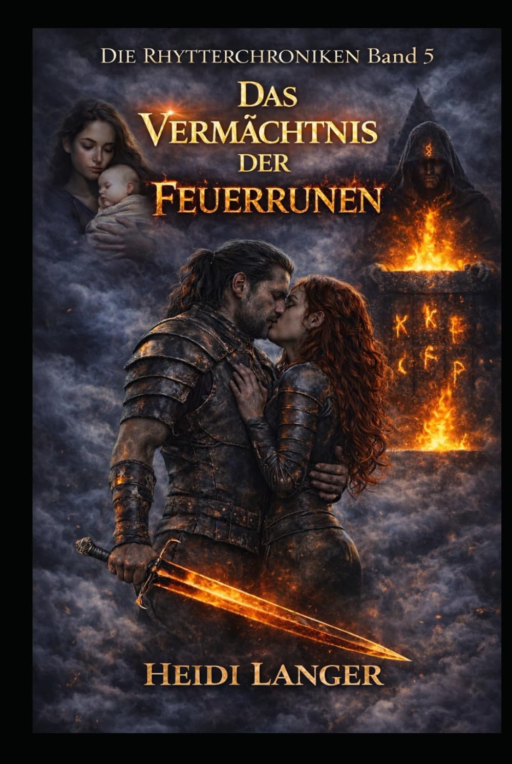 Das Vermächtnis der Feuerrunen: Die Rhytterchroniken Band 5