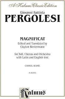 Magnificat: SATB with SATB Soli (Orch.) (Latin, English Language Edition) (Kalmus Edition) (Latin Edition)