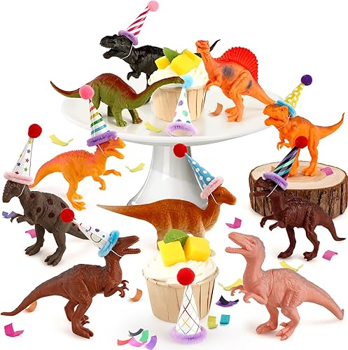 Miniatura 176 de Hooqict 26 piezas de decoraciones de pasteles de los años 80 y 90, decoraciones retro de los años 80 de hip hop con bolas de purpurina para cupcakes