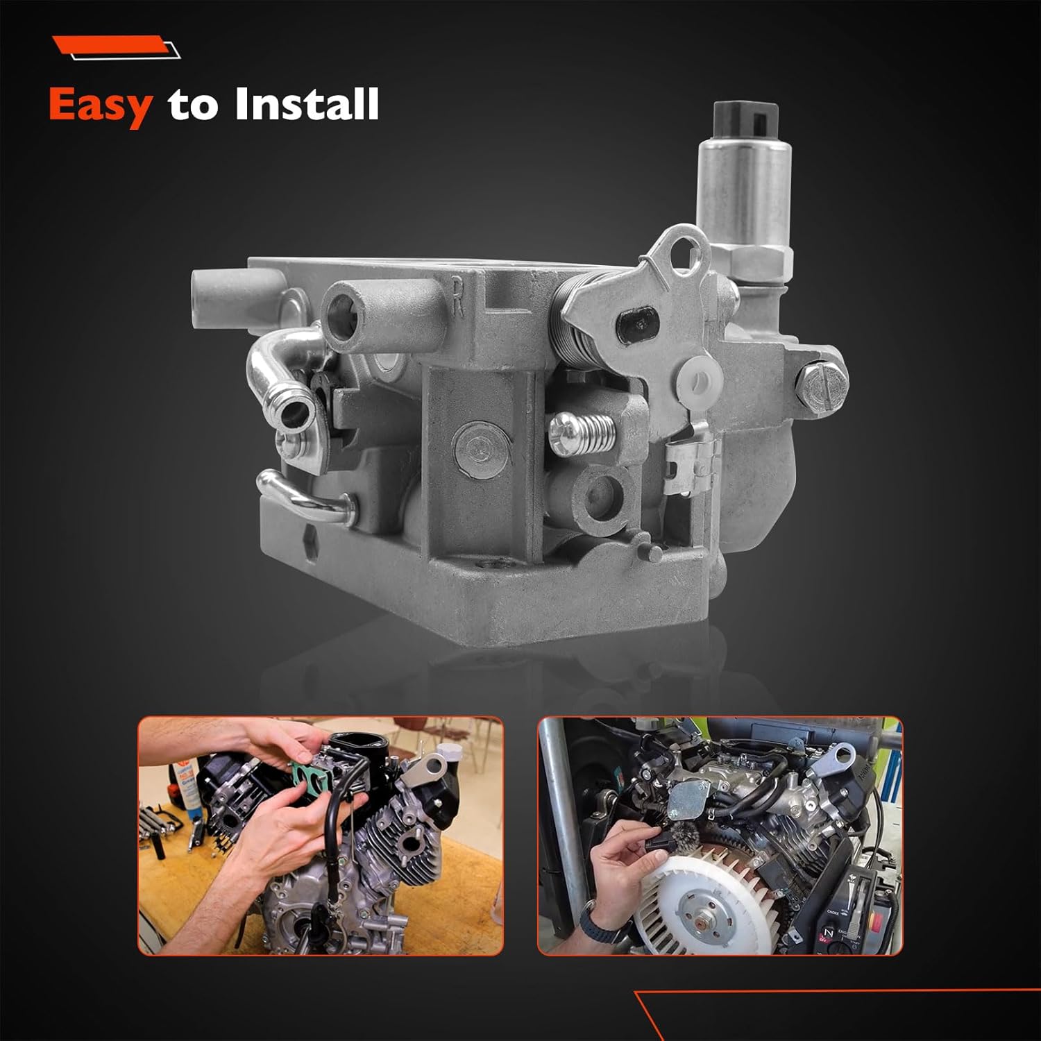 16100-Z9E-033 Carburetor Compatible with Honda GX630 GX690 V Twin Cylnder Engines for Predator 670,Repalce#16100-Z9E-023 Mowers